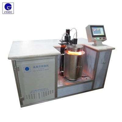 Water Cooling Automatic Vacuum Brazing Device with 600KG Quartz Glass Tube Chamber