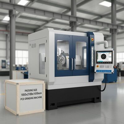 Packing Size 1850 2100 1650mm PCD Grinding Machine CNC Control System ZT 180V Automated Industrial Tool Grinding Equipment