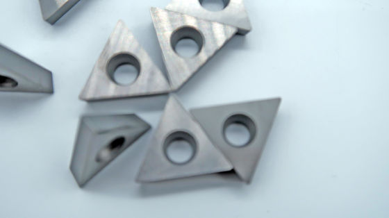 Extremely Sharp Tungsten Inserts PCBN Tools Triangle For CNC Lathe