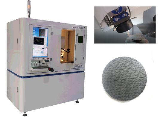 Servo High Precision Rotation Axis CNC Fiber Laser Cutting Machine 100 W PLC Control System