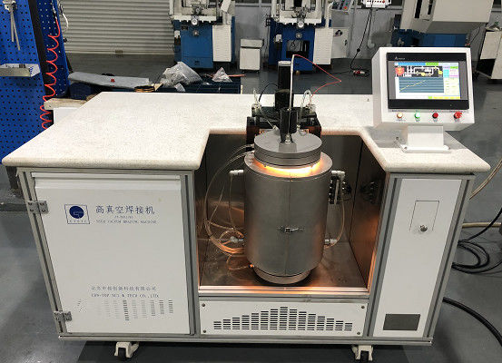 Máquina de brasado de cámara de cuarzo Max 950.C con 18 tubos halógenos de enfriamiento por agua