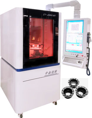 Precisión 2 Eje Máquina de grabado con láser de fibra 200 * 200 * 60mm Viaje de mesa 1,5-2.0rad Divergencia