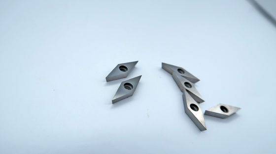 Mirror Effect Tungsten Steel PCD Tipped Inserts 3.18mm For PCD Cutting